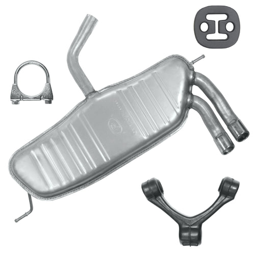 Endtopf Auspuff für Audi A3 8P Fließheck 1.9 TDI (2004-06/2008)_1