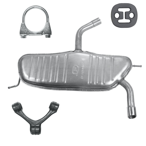 Endtopf Auspuff für Volkswagen Golf Plus 6 VI Van 1.2 TSI (2009-2013)_1