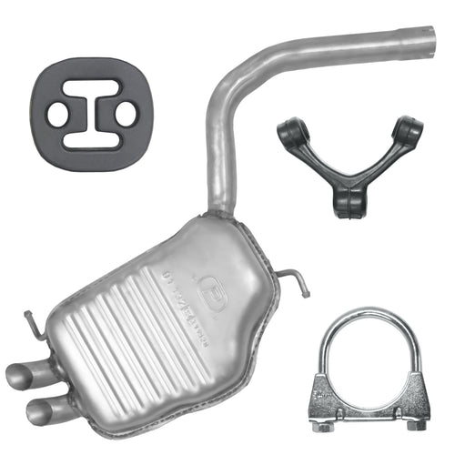 Endtopf Auspuff für Audi A4 B6 Limousine-Kombi Avant 1.9 TDI (2000-12/2004)_1