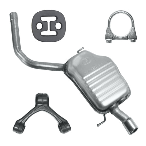 Endtopf Auspuff für Audi A4 B6 Limousine-Kombi Avant 1.6 (2000-12/2004)_1