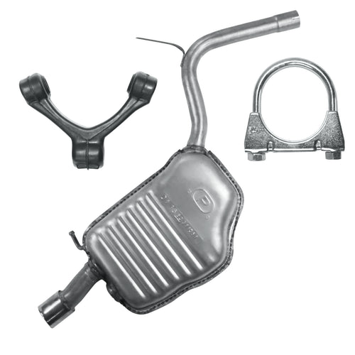 Endtopf Auspuff für Audi A4 B6 Limousine-Kombi Avant-Cabrio 1.8 T (2000-12/2004)_1