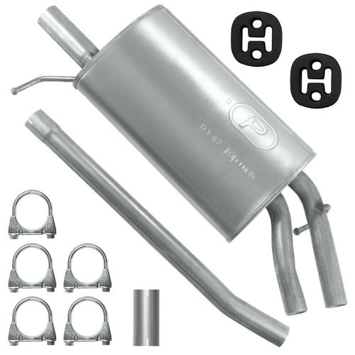 Mitteltopf Auspuff für Audi A4 B6 Limousine-Kombi Avant 1.8 T (2000-12/2004)_1
