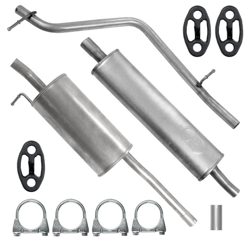 Auspuffanlage Schalldämpferset für Dacia Logan 1 I Kombi 1.6 (2007-08/2013)_1