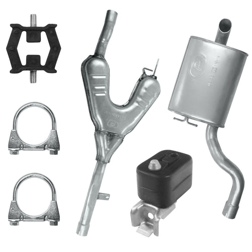 Auspuffanlage Schalldämpferset für BMW 5er E39 Limousine 2.0, 2.5, 2.8 (1998-07/2003)_1