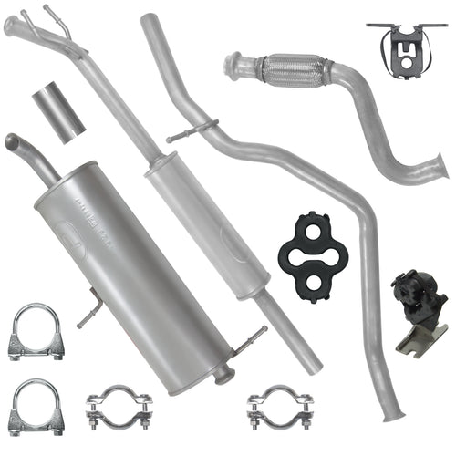 Auspuffanlage Schalldämpferset für Peugeot 307 1 I Kombi 1.4 (2003-2008)_1