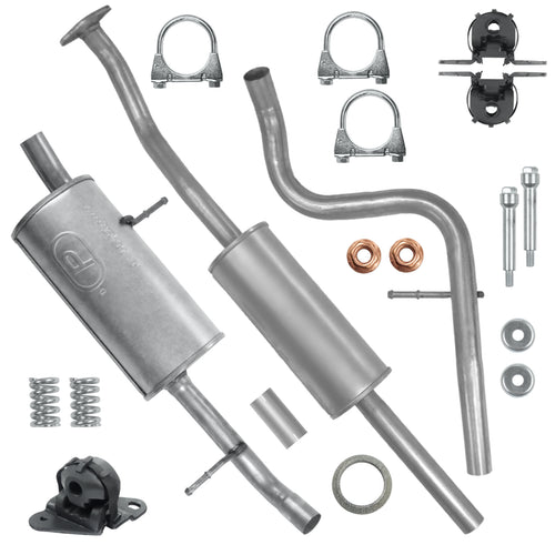 Auspuffanlage Schalldämpferset für Peugeot 1007 1 I Van 1.6 (2005-2009)_1