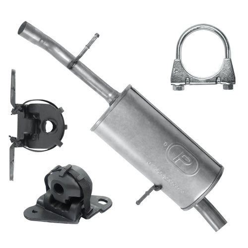 Endtopf Auspuff für Peugeot 1007 1 I Van 1.4 HDI, 1.6 (2005-2009)_1