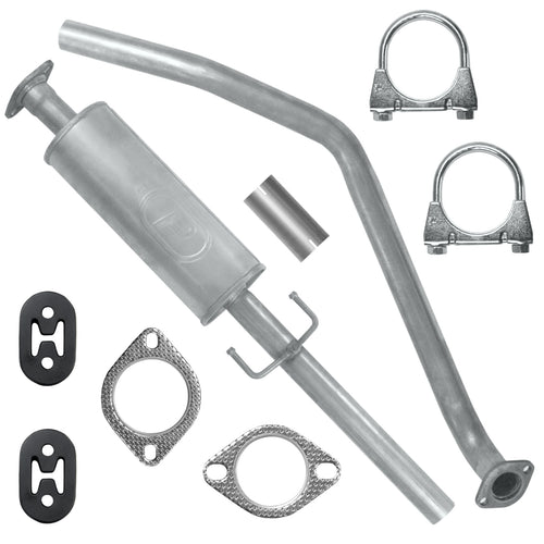 Mitteltopf Auspuff für Chevrolet Aveo 2 II Fließheck 1.2 (2008-2011)_1