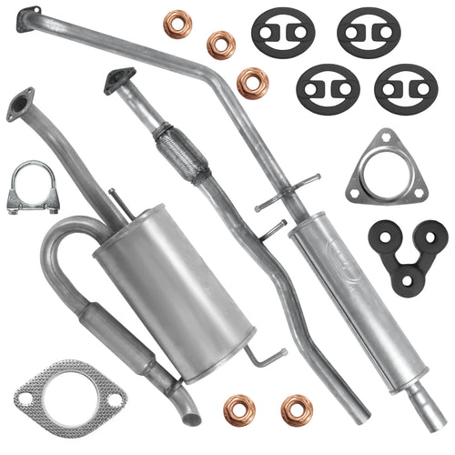 Auspuffanlage Schalldämpferset für Chevrolet Matiz 1 I Fließheck 0.8 (2005-02/2010)_1