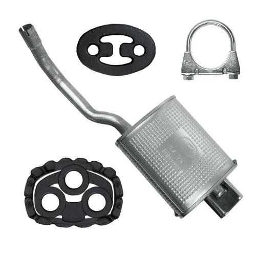 Endtopf Auspuff für Ford Ka 2 II RU8 Fließheck 1.2 (2008-04/2012)_1