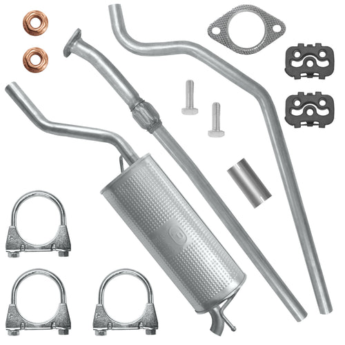 Auspuffanlage Schalldämpferset für Fiat Grande Punto 1 I Fließheck 1.2 (2005-01/2014)_1