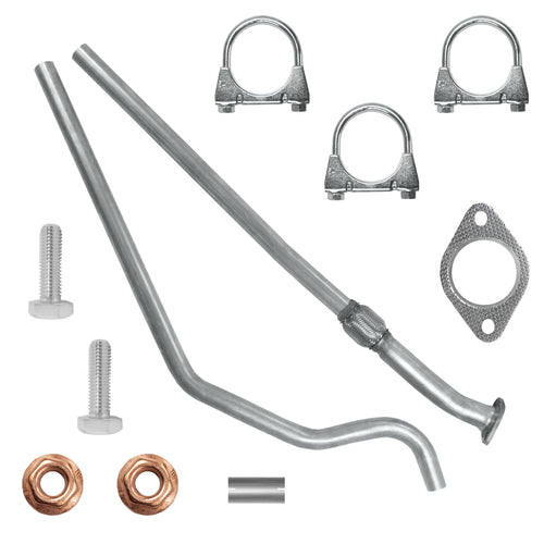 Abgasrohr Auspuff für Fiat Grande Punto 1 I Fließheck 1.2 (2005-01/2014)_1