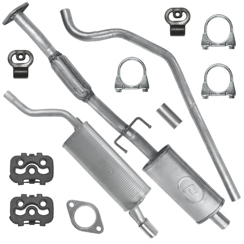 Auspuffanlage Schalldämpferset für Alfa Romeo Mito 1 I Fließheck 1.4 (2008-2018)_1