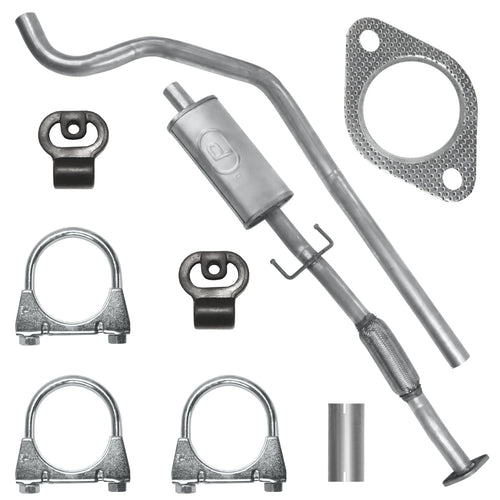 Mitteltopf Auspuff für Fiat Grande Punto 1 I Fließheck 1.4 (2005-11/2008)_1