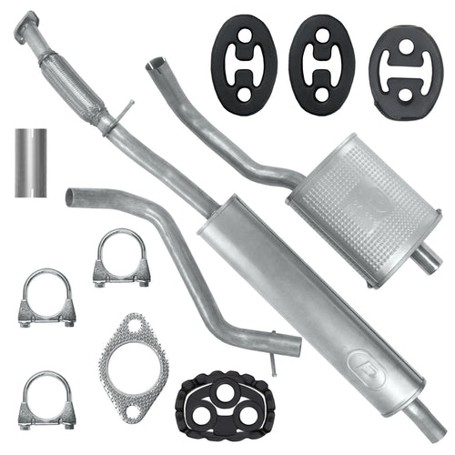 Auspuffanlage Schalldämpferset für Fiat 500 1 I Fließheck 1.4 (ab 2007)_1