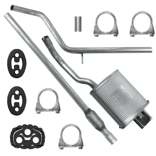 Auspuffanlage Schalldämpferset für Ford Ka 2 II RU8 Fließheck 1.2 (2008-04/2012)_1