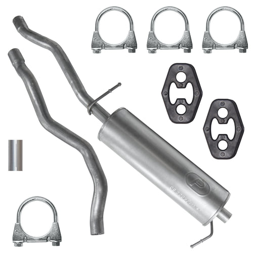 Mitteltopf Auspuff für Ford Galaxy 1 I MK1 Van 1.9 TDI (1994-2006)_1