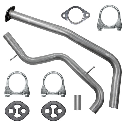 Abgasrohr Auspuff für Ford S, Max 1 I MK1 Van 2.0 TDCi (2006-2014) Nur mit DPF_1