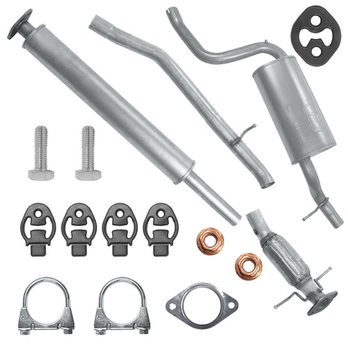 Auspuffanlage Schalldämpferset für Volvo V50 1 I Kombi 1.8, 2.0 (2004-05/2012)_1