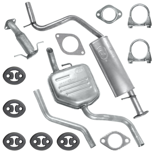 Auspuffanlage Schalldämpferset für Ford Mondeo 3 III MK3 Kombi 1.8, 2.0 (2000-03/2007)_1