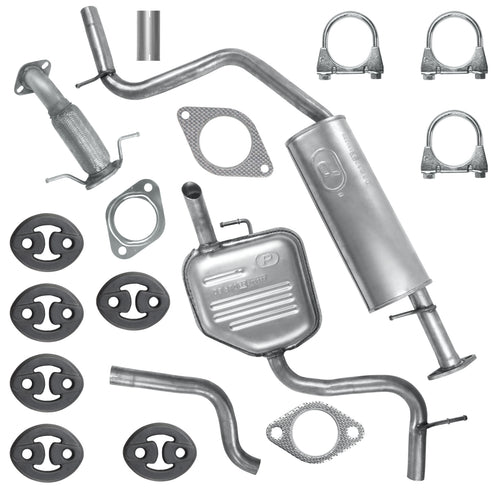 Auspuffanlage Schalldämpferset für Ford Mondeo 3 III MK3 Limousine 1.8, 2.0 (2000-03/2007)_1