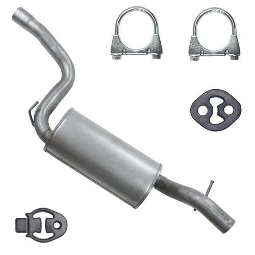 Mitteltopf Auspuff für Ford Focus C, Max 1 I MK1 Fließheck 2.0 TDCi (2003-2007) Nur ohne DPF_1