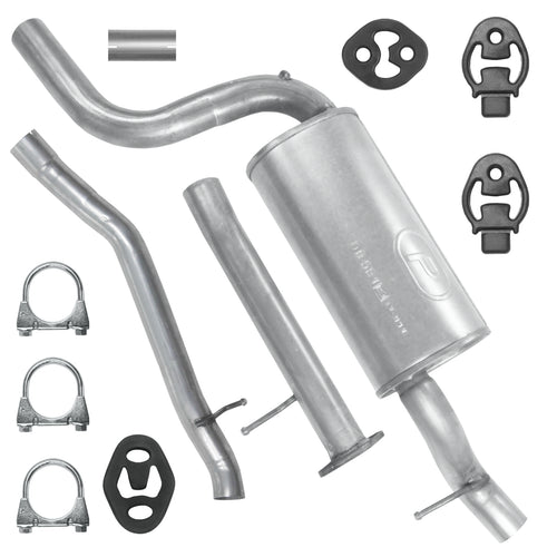 Auspuffanlage Schalldämpferset für Volvo V50 1 I Kombi 2.0 D (2004-09/2010) Nur mit DPF_1