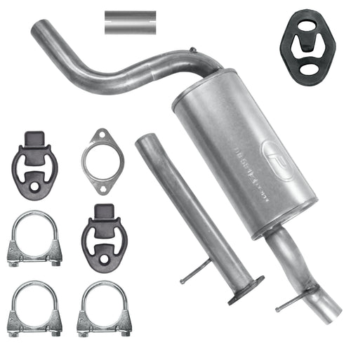 Mitteltopf Auspuff für Volvo S40 2 II M Limousine 2.0 D (2005-09/2010) Nur mit DPF_1