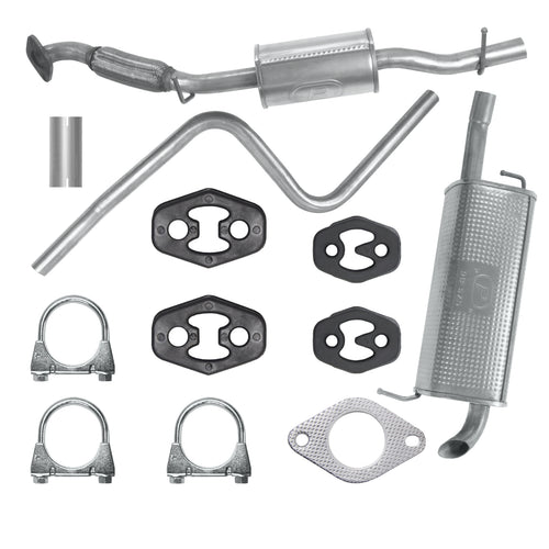 Auspuffanlage Schalldämpferset für Mazda 2 1 I DY Fließheck 1.6 (2003-06/2007)_1