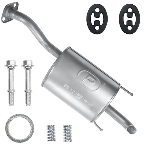 Endtopf Auspuff für Honda Jazz 2 II GD/GE Fließheck 1.2, 1.4 (2001-2008)_1