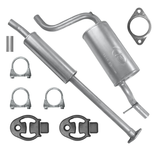 Endtopf Auspuff für Mazda 3 1 I BK Fließheck-Limousine 1.3, 1.6 (2003-09/2014)_1