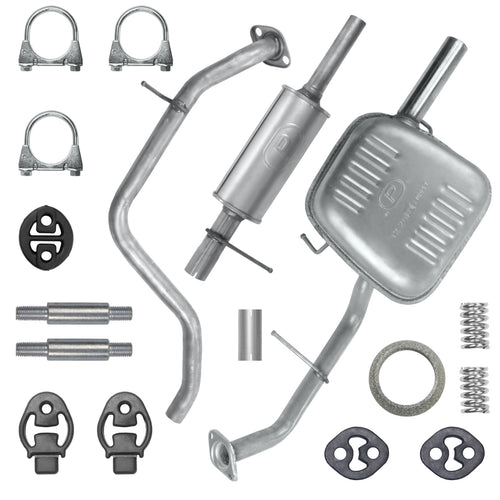 Auspuffanlage Schalldämpferset für Mazda 5 1 I CR Van 1.8, 2.0 (2005-05/2010)_1