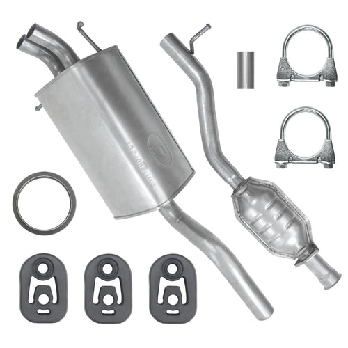 Endtopf Auspuff für Mercedes, Benz CLK C209 Coupe 1.8 (2002-2009)_1