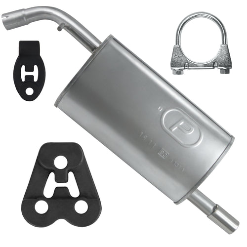 Endtopf Auspuff für Smart Forfour 2 II 453 Fließheck 1.1, 1.3 (2004-06/2006)_1