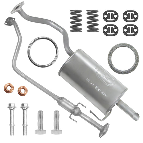 Auspuffanlage Schalldämpferset für Nissan Micra 4 IV K13 Fließheck 1.2 (2010-2016)_1