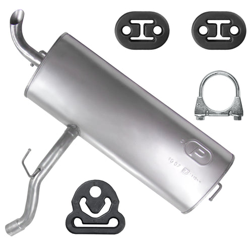 Endtopf Auspuff für Nissan Qashqai 1 I J10 Fließheck 2.0 (2006-2014)_1