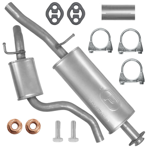 Mitteltopf Auspuff für Alfa Romeo 147 937 Fließheck 1.6, 2.0 (2000-2010)_1