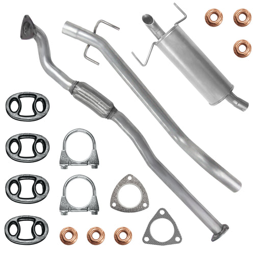 Auspuffanlage Schalldämpferset für Opel Astra 3 III H Fließheck-Fließheck GTC 1.9 CDTI (2004-12/2009) Nur mit DPF_1
