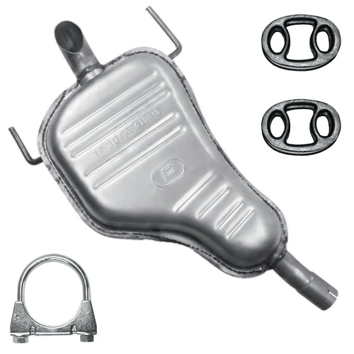 Endtopf Auspuff für Opel Astra 3 III H Limousine, Kombi, Fließheck 1.6, 1.8 (2004-04/2014)_1