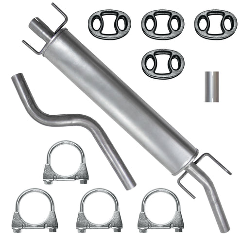Mitteltopf Auspuff für Opel Astra 2 II G Limousine, Kombi, Fließheck 1.6, 1.8 (2003-09/2004)_1