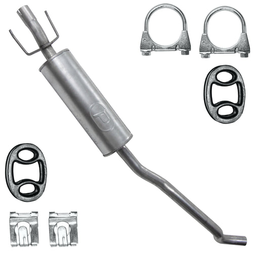 Mitteltopf Auspuff für Opel Tigra 1 I Coupe 1.4, 1.6 (1994-12/1997)_1