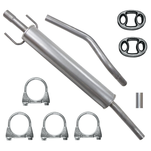 Mitteltopf Auspuff für Opel Corsa 3 III C Fließheck 1.0 (2000-07/2006)_1