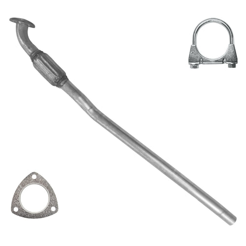 Kollektorrohr Auspuff für Opel Corsa 3 III C Fließheck 1.0 (2000-07/2006)_1