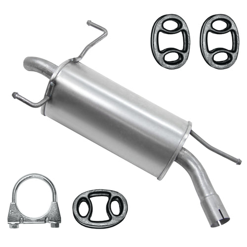 Endtopf Auspuff für Opel Corsa 3 III C Fließheck 1.2, 1.4 (2000-07/2006)_1