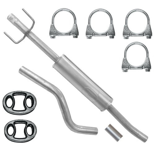 Mitteltopf Auspuff für Opel Tigra 2 II B Cabrio 1.4 (2004-12/2010)_1