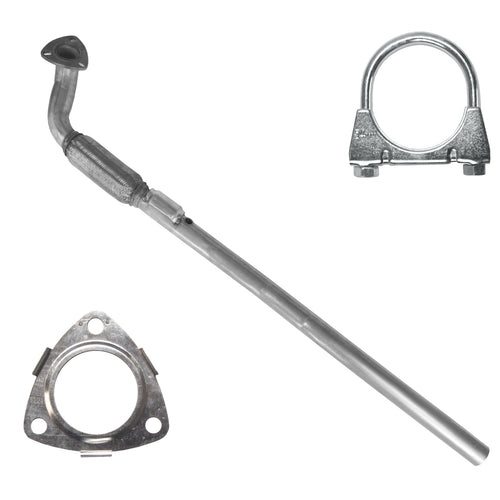Kollektorrohr Auspuff für Opel Astra 3 III H Fließheck, Coupe, Limousine, Kombi 1.6 (2004-10/2010)_1