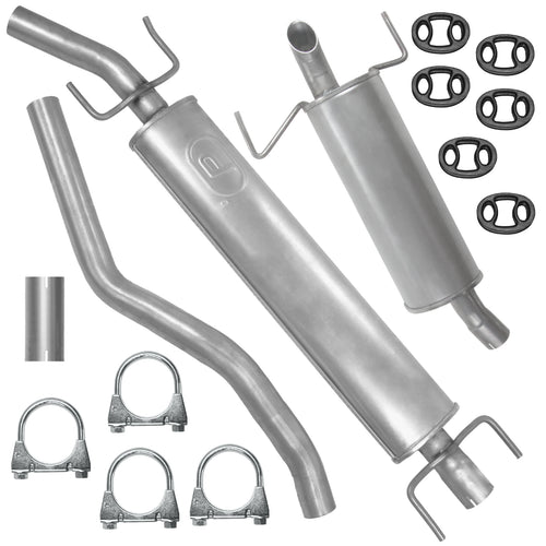 Auspuffanlage Schalldämpferset für Opel Astra 3 III H Kombi Caravan 1.9 CDTI (2004-12/2009) für Katalysator-Version_1