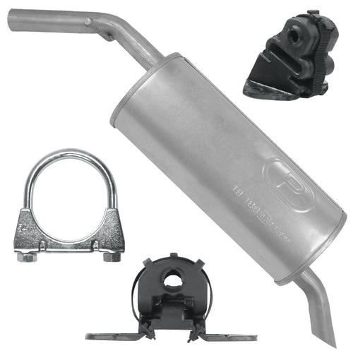 Endtopf Auspuff für Peugeot 207 1 I Fließheck-Kombi 1.4 (2006-04/2008)_1