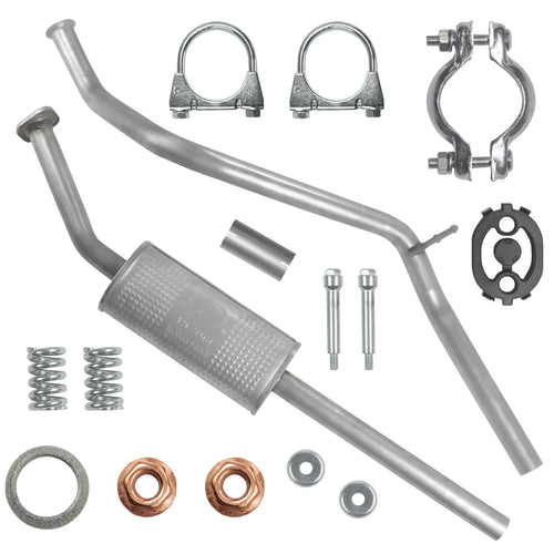 Mitteltopf Auspuff für Peugeot 307 1 I Fließheck-Kombi-Cabrio 1.6 (2003-2008)_1