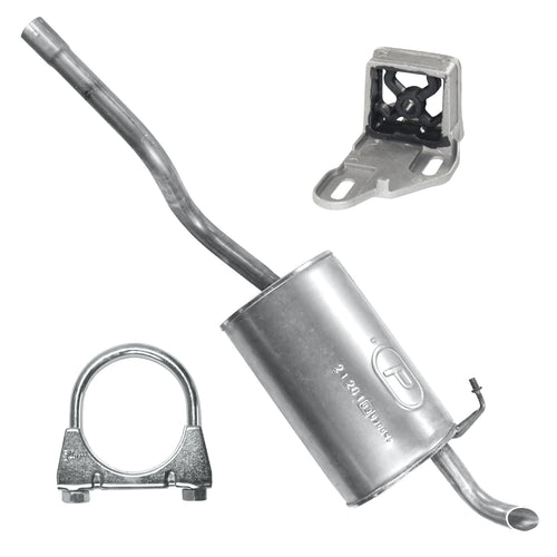 Endtopf Auspuff für Renault Clio 2 II Fließheck 1.2, 1.9 D (1998-2005)_1